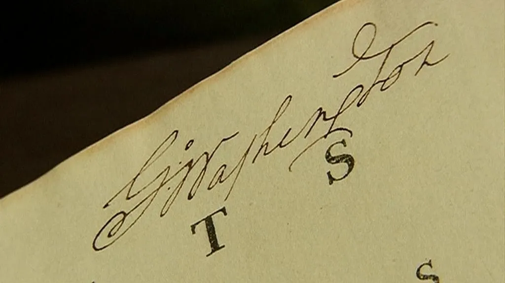 Vydražená Washingtonova ústava