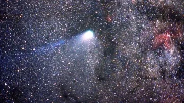 Halleyova kometa v roce 1986