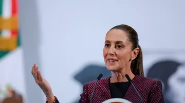 Mexická prezidentka Claudia Sheinbaumová