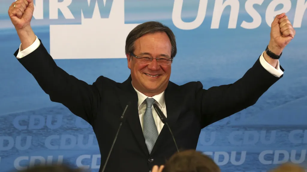 Lídr kandidátky CDU v Severním Porýní-Vestfálsku Armin Laschet