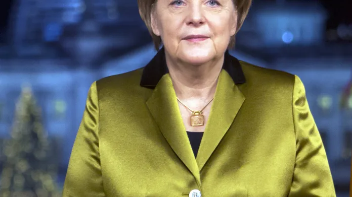 Angela Merkelová při novoročním projevu