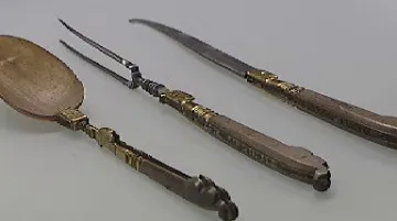 Ukázka barokního příboru