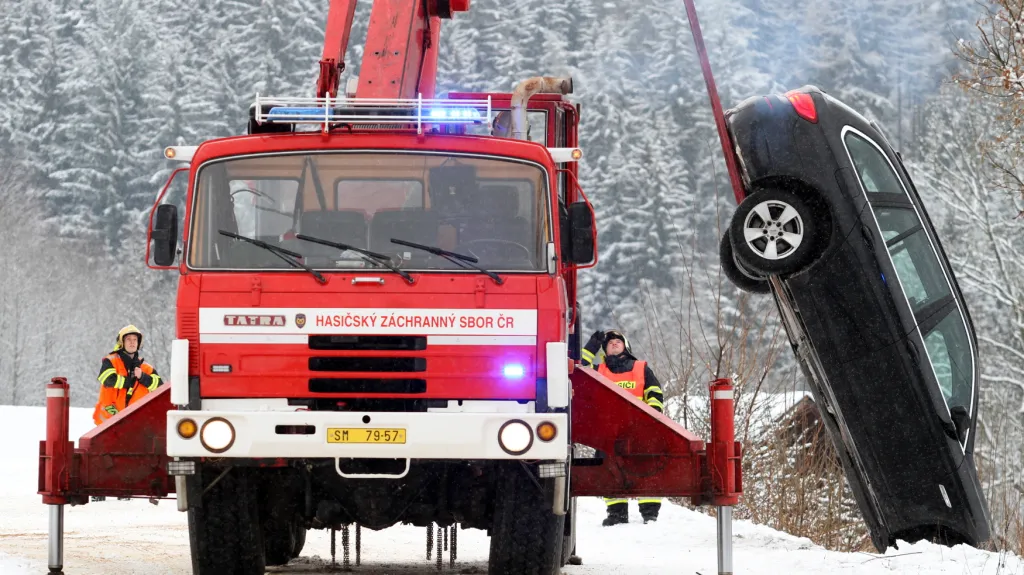 Vyprošťování auta