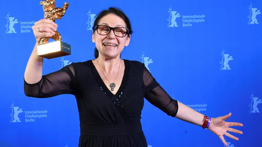 Ildikó Enyediová se Zlatým medvědem