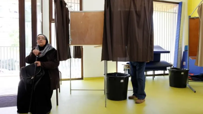 Momentky z volebních místností