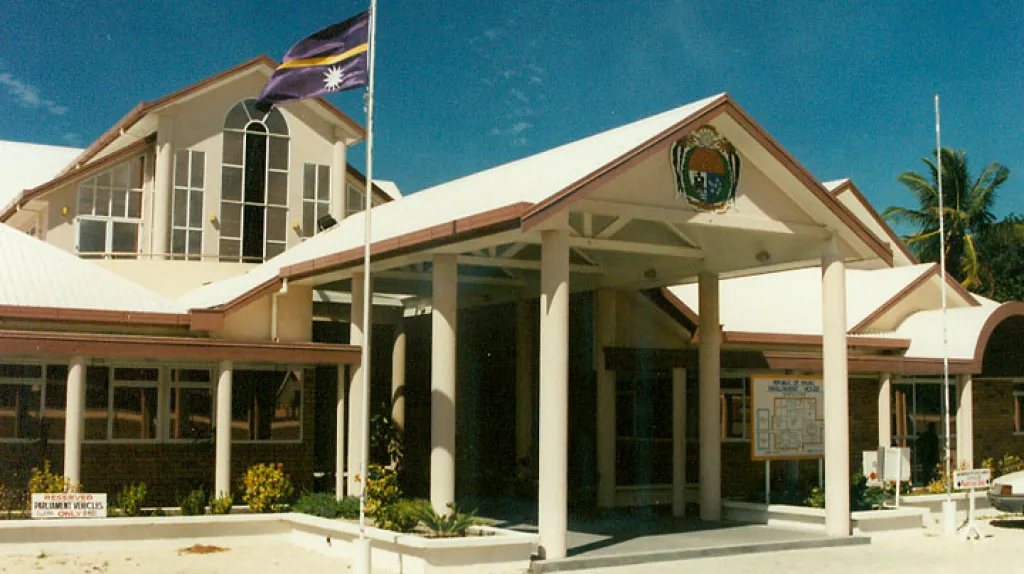 Budova parlamentu ostrova Nauru