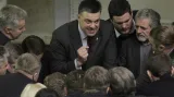 Ukrajinský opoziční předák Oleh Ťahnybok