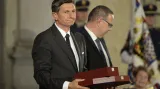 Slovinský prezident Borut Pahor převzal Řád Bílého lva