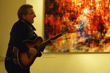 Vernisáž výstavy fotografií Marka Floriana v Písku