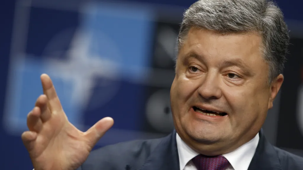 Ukrajinský prezident Petro Porošenko