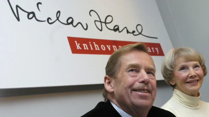 Dagmar Burešová s Václavem Havlem (v roce 2007)