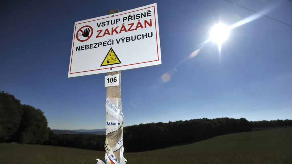 Okolí skladů ve Vrběticích (archivní foto)