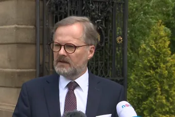 Nemám signál, že by měl prezident problém s rozšířením NATO, uvedl Fiala po jednání v Lánech