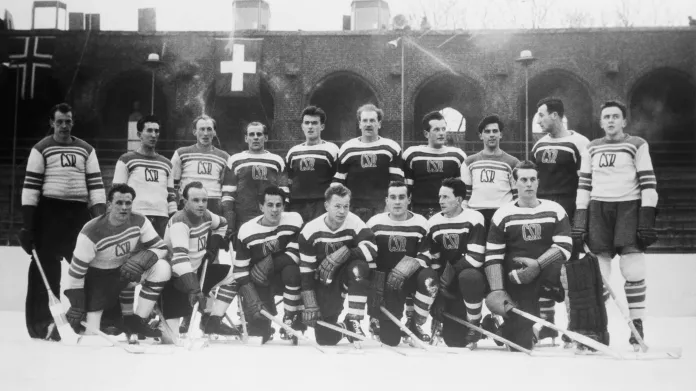 Československý hokejový tým na mistrovství světa ve Stockholmu (1949)