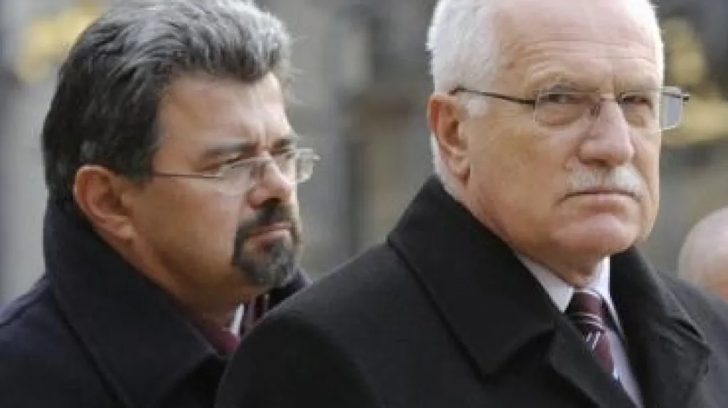Václav Klaus a Jiří Weigl