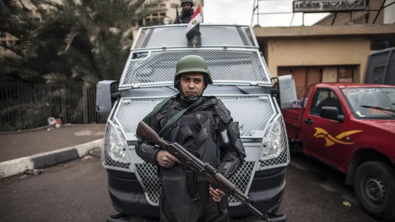 Policie v Egyptě
