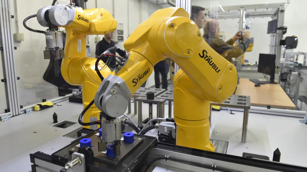 Laboratoř robotických systémů na Univerzitě Tomáše Bati