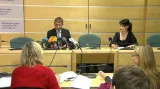 Tisková konference Jaromíra Drábka k reformě sociálního systému