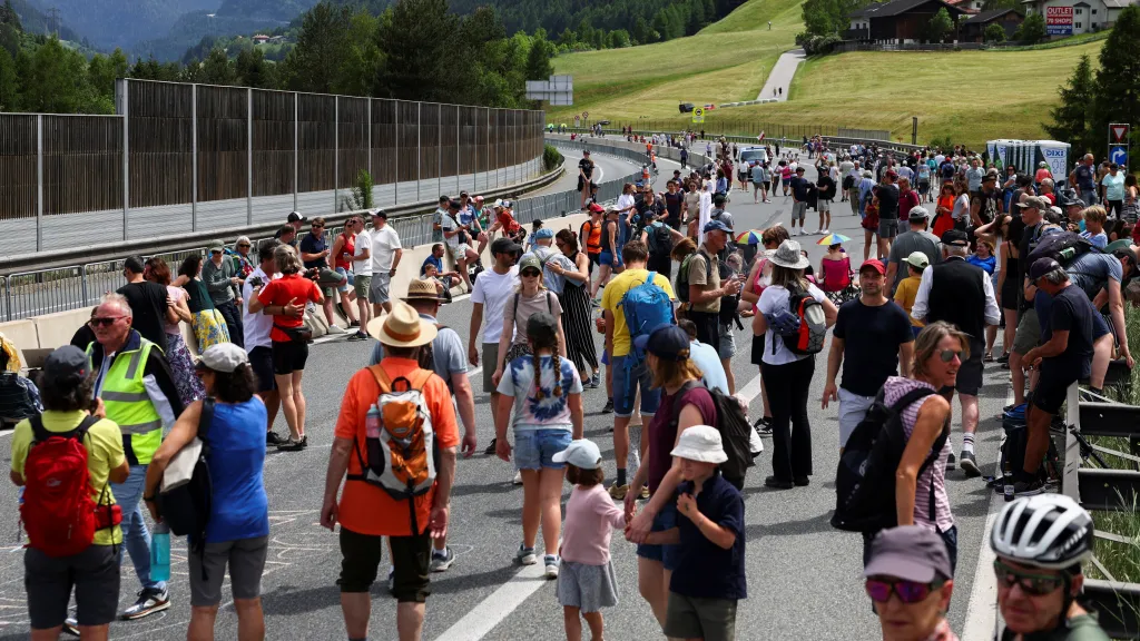 Protest proti rostoucí dopravní zátěži v oblasti Brennerského průsmyku (30. května 2026)