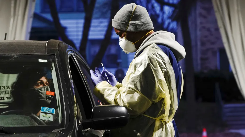 Testování na koronavirus v Milwaukee