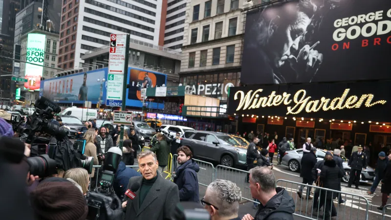 Debut George Clooneyho na Broadwayi