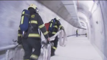 NO COMMENT: Cvičení záchranářů v Královopolském tunelu