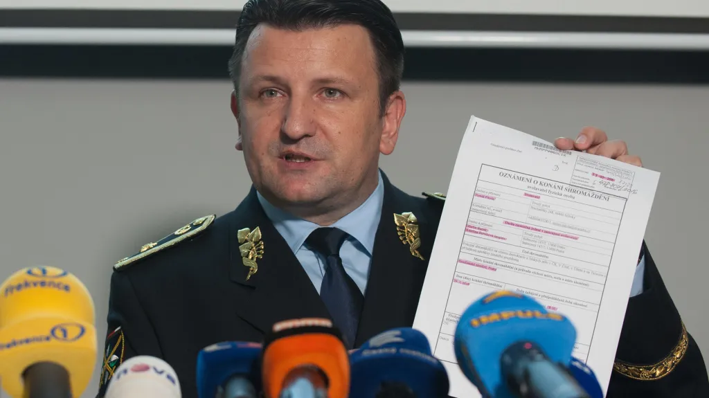 Tomáš Tuhý obhajuje policejní kroky při návštěvě čínského prezidenta