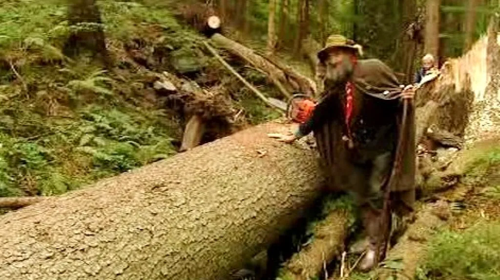 Krakonoš se loučí s králem Krkonoš