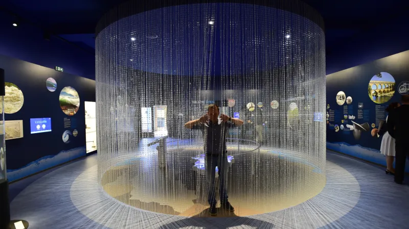 Nová expozice Voda v krajině je koncipována tak, aby interaktivní formou představila kompletní příběh a koloběh vody v přírodě a v hospodářství.