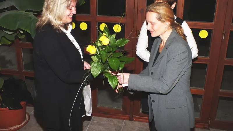 Z vernisáže výstavy v Boskovicích