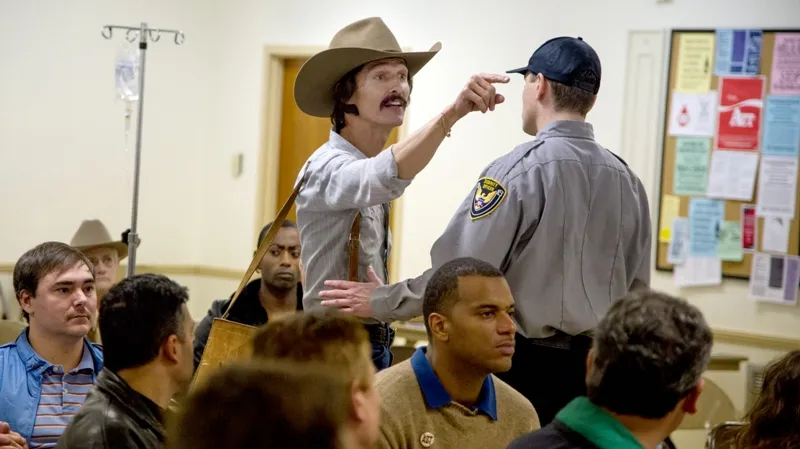 Klub poslední naděje/Dallas Buyers Club - USA (2013) - režie: Jean-Marc Vallée, na snímku Matthew McConaughey