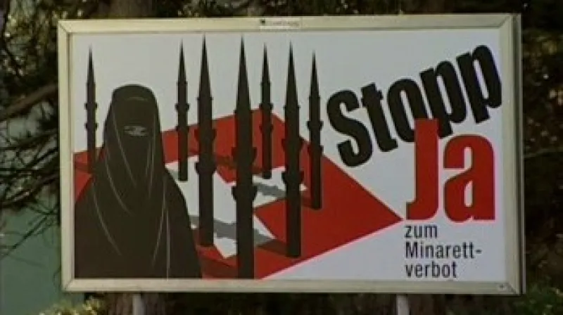 Propaganda před referendem o minaretech