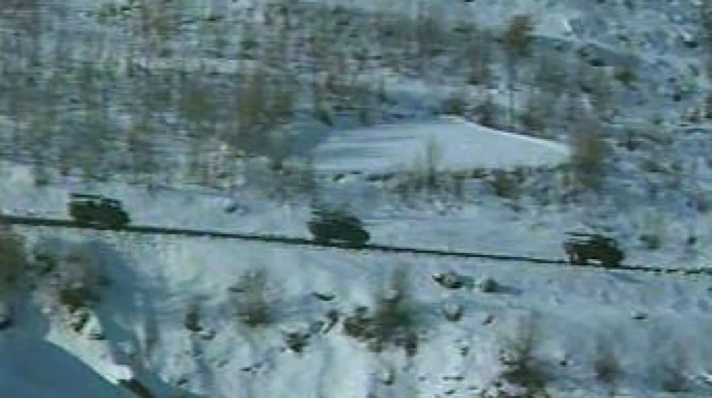 Turecká armáda v severním Iráku.