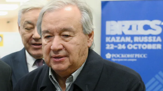 Generální tajemník OSN António Guterres