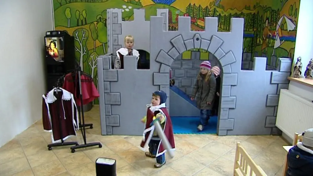 Dětští návštěvníci na hradu a zámku Bečov