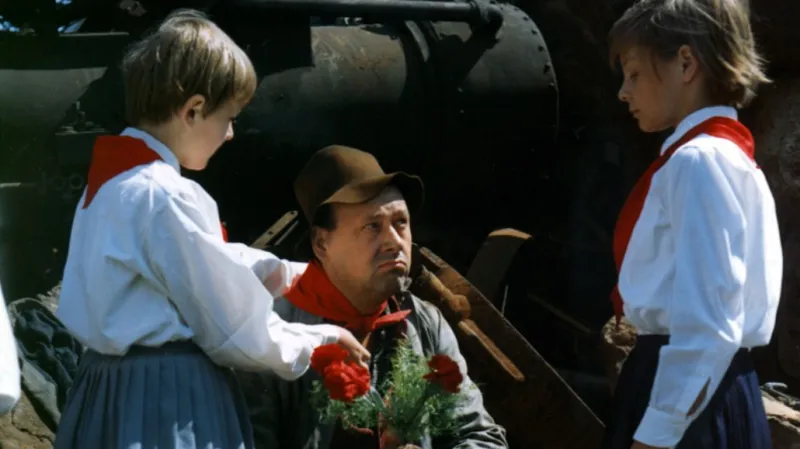 František Řehák ve filmu Skřivánci na niti