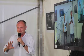 Návštěvníci Colours of Ostrava si zahráli na reportéry. Na workshopu ČT