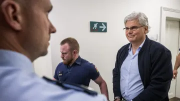 Miloslav Ludvík u soudu v červnu 2025