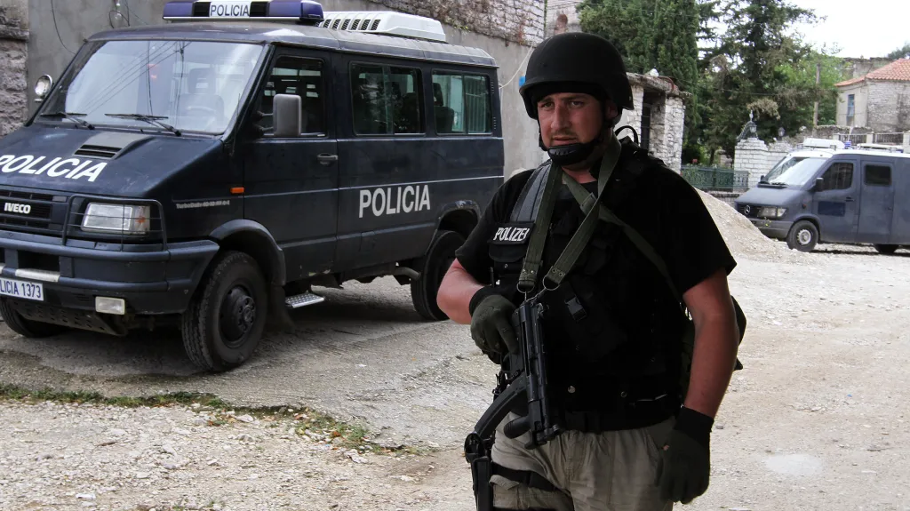 Albánská policie