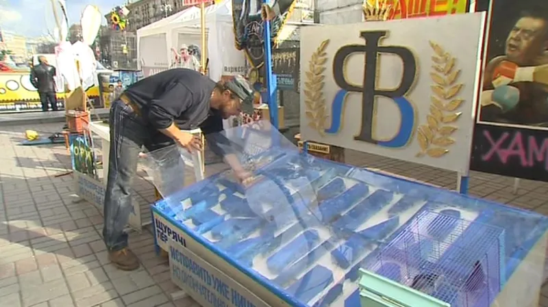 Ukrajinci vidí politiku jako bludiště s krysami