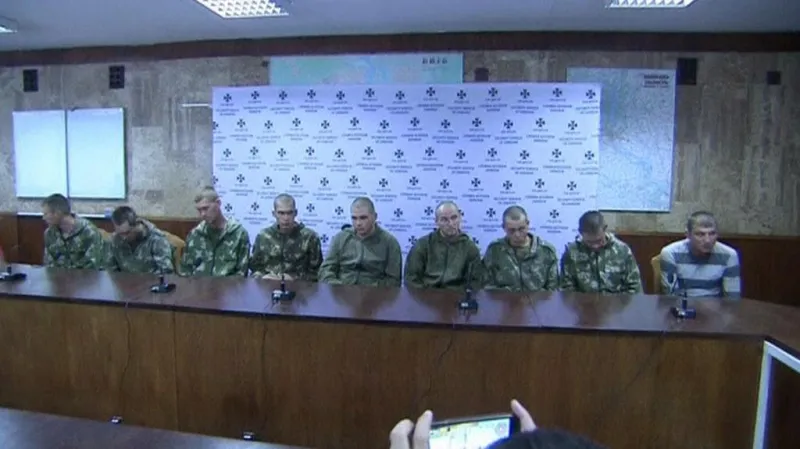 Zadržení vojáci původem z Ruska