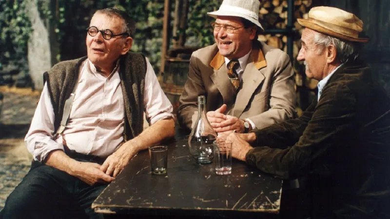 Jan Skopeček v představení Zelňačka (1996)