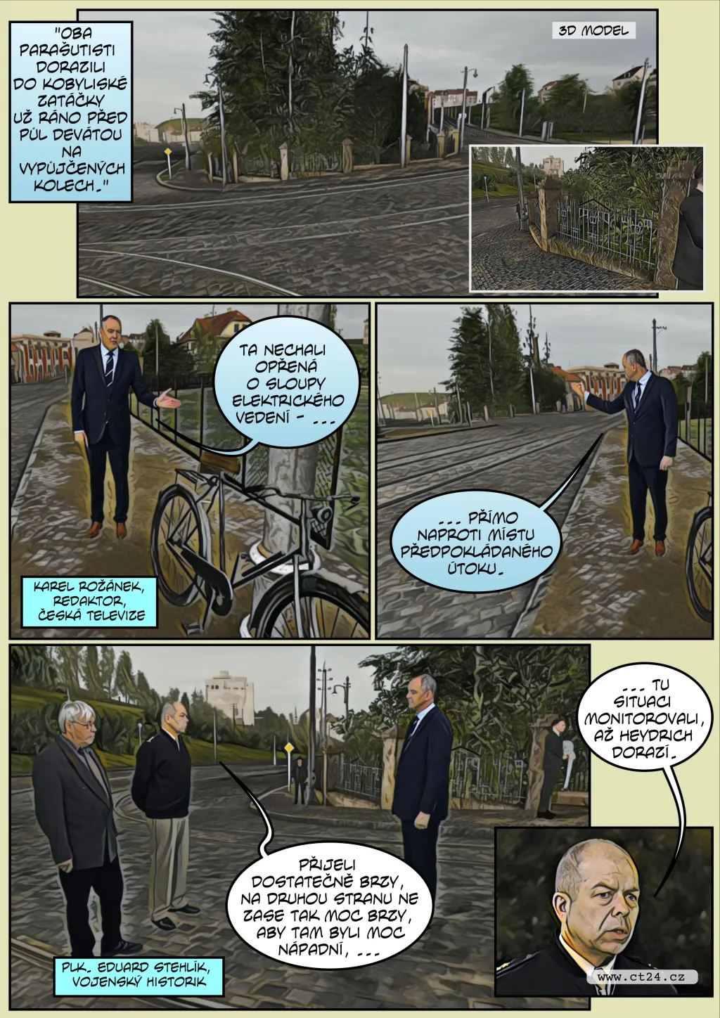 Komiks: Výročí atentátu na Heydricha