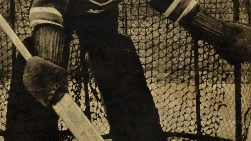 Brankář Bohumil Modrý