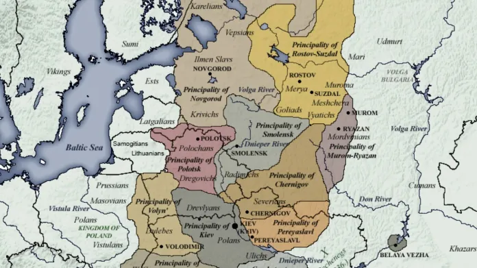 Kyjevská Rus na přelomu 10. a 11. století