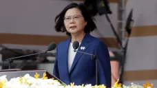 Tchajwanská prezidentka Cchaj Jing-wen