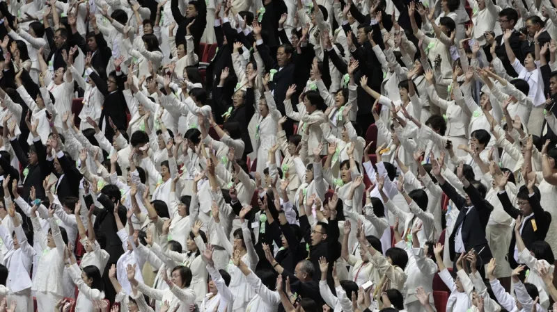 Pohřeb reverenda Moona