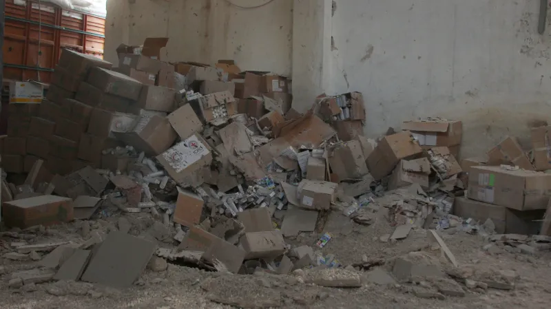 Útok na konvoj s humanitární pomocí