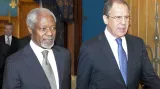 Kofi Annan a Sergej Lavrov