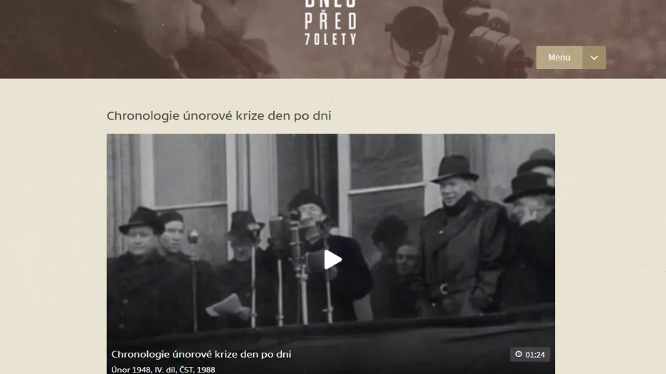 Webový speciál k únoru 1948